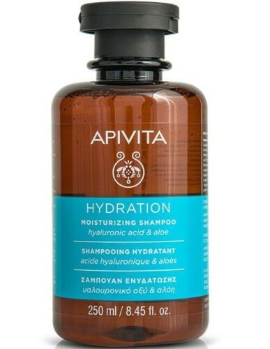 APIVITA SHAMPOOING HYDRATANT ACIDE HYALURONIQUE & ALOES 250 ML