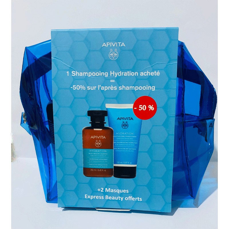 APIVITA TROUSSE BLEU CHEVEUX HYDRATES