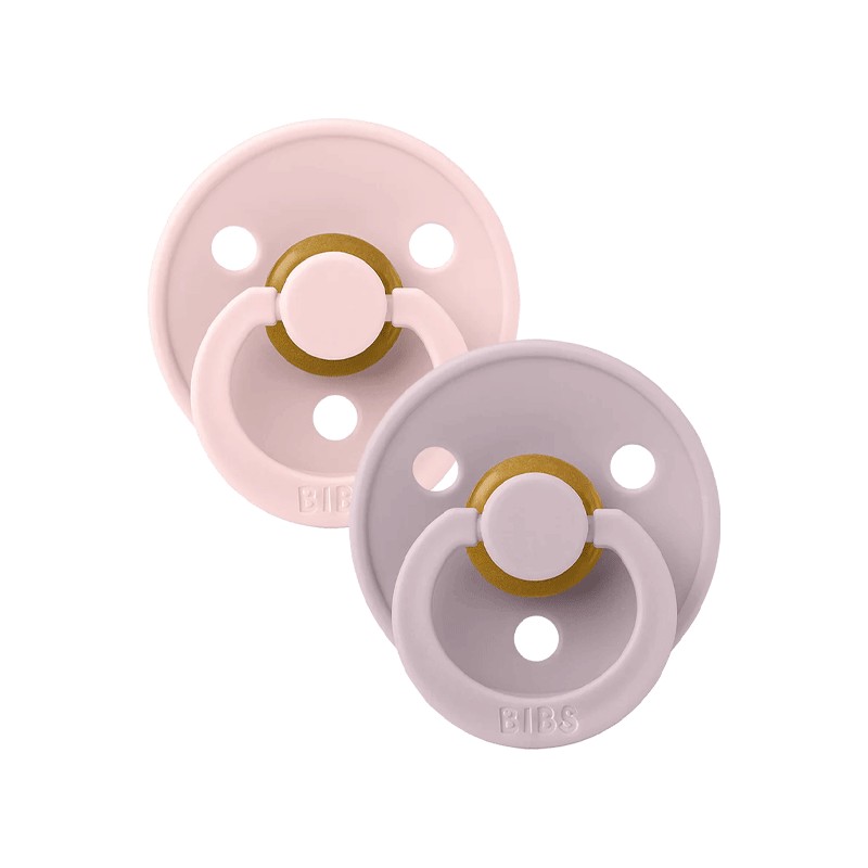 BIBS 02 SUCETTES PACIFIER BLOSSOM DUSKY LILAC SIZE 2