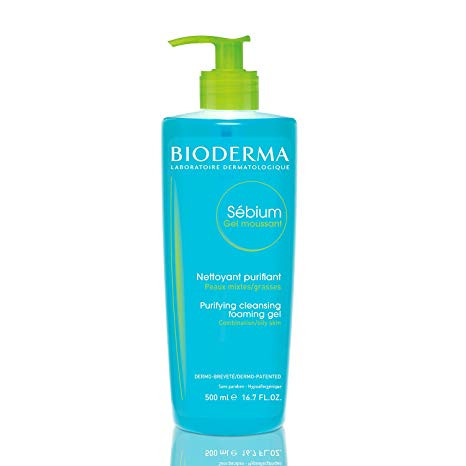 BIODERMA SEBIUM GEL MOUSSANT PURIFIANT POMPE 500ML