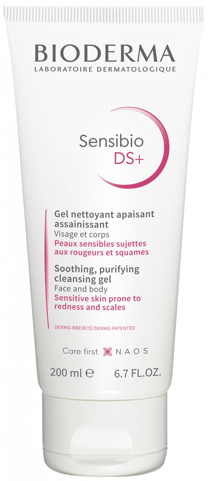 BIODERMA SENSIBIO DS+ GEL NETTOYANT APAISANT 200ML