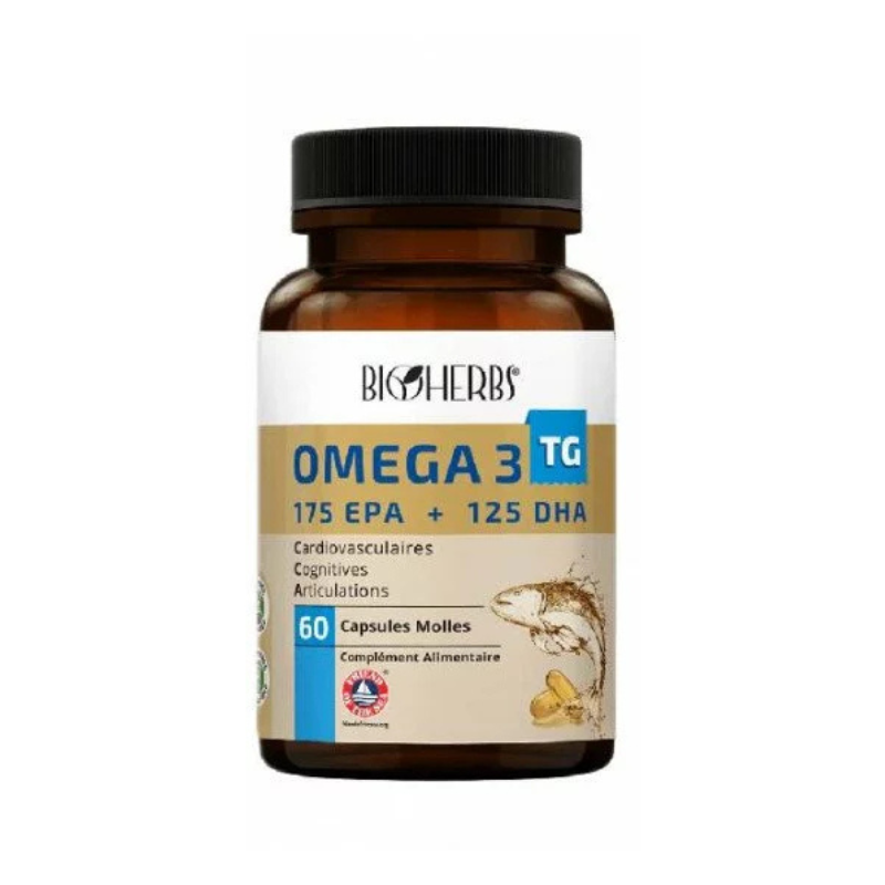 BIOHERBS OMEGA 3 TG 60 CAPSULES