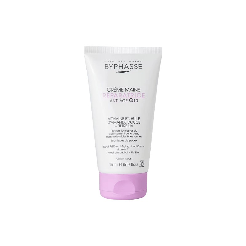 BYPHASSE CREME MAINS REPARATRICE ANTI-AGE Q10 150ML