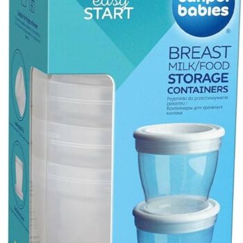 CANPOL BABIES POTS DE CONSERVATION 4 PCS 180ML 12/204