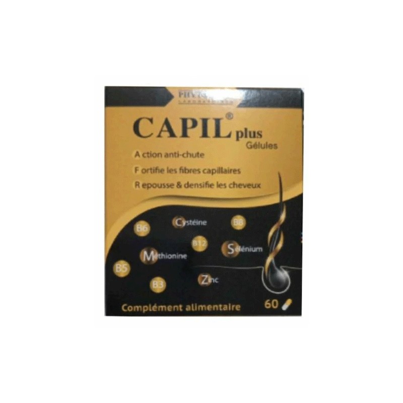 CAPIL PLUS ANTI CHUTE CHEVEUX 60 GELULES
