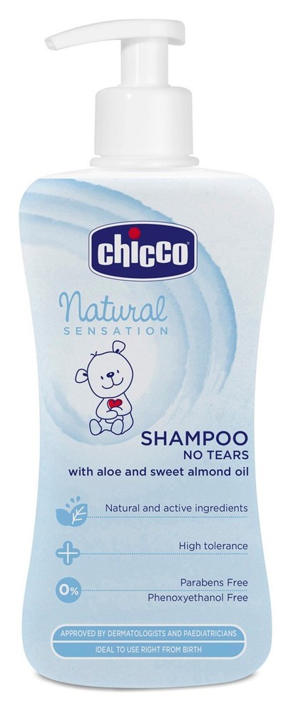 CHICCO NATURAL SENSATION SHAMPOOING SANS LARMES 0M+ 300ML