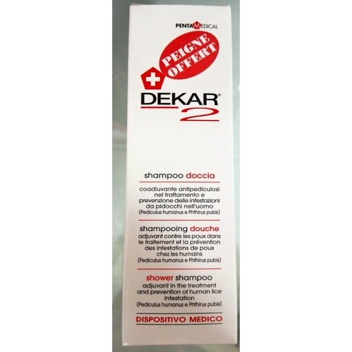 DEKAR 2 ANTI POUX SHAMPOOING 125ML