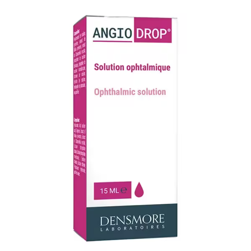 DENSMORE ANGIODROP SOLUTION OPHTALMIQUE 15ML