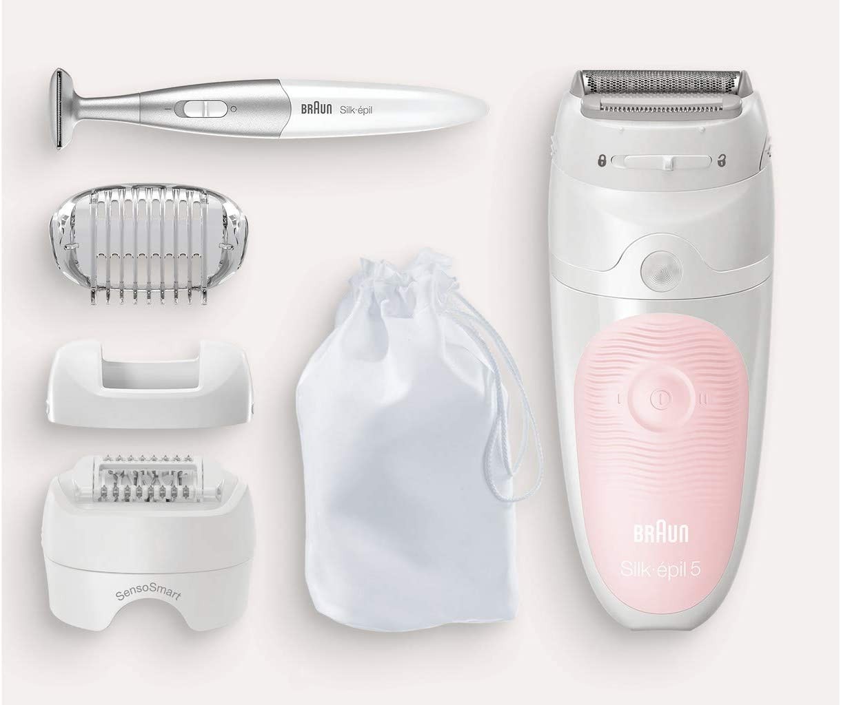 ÉPILATEUR BRAUN SES5-820 SILK EPIL 5 SENSO SMART