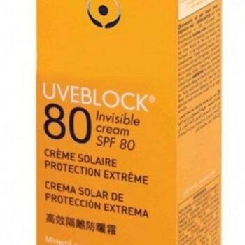 ISISPHARMA UVEBLOCK CREME SPF80 INVISIBLE 40ML