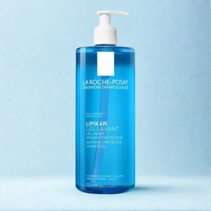 LA ROCHE POSAY LIPIKAR GEL LAVANT GEL DOUCHE APAISANT PROTECTEUR 750ML