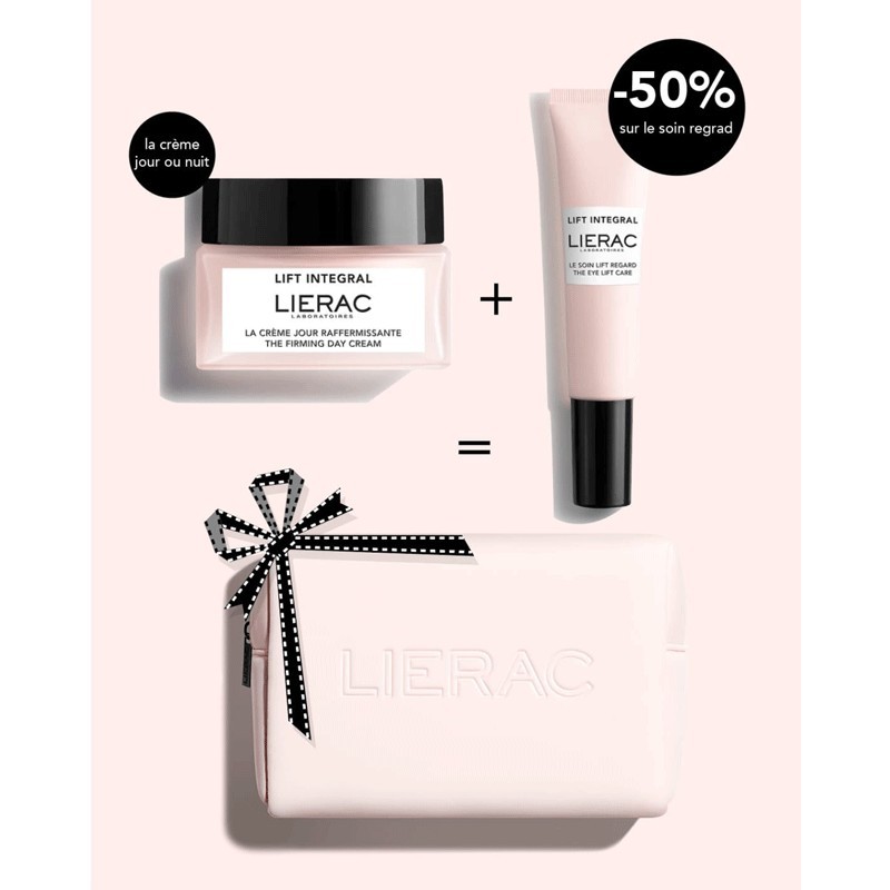 LIERAC TROUSSE LA CREME JOUR RAFFERMISSANTE 50ML+LE SOIN LIFT REGARD 15ML(-50%)