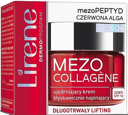 LIRENE MEZO COLLAGENE CREME DE JOUR, PREMIERES RIDES 50 ML