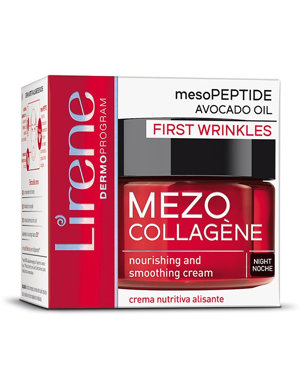 LIRENE MEZO COLLAGENE CREME NUIT PREMIERES RIDES 50ML
