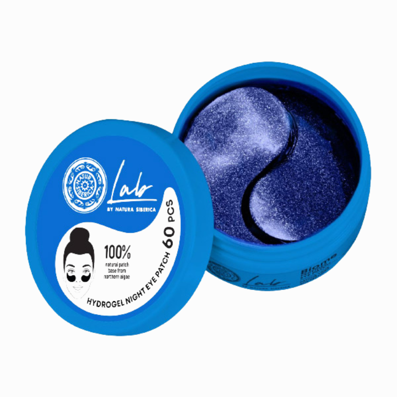 NATURA SIBERICA LAB BIOME PATCHS YEUX NUIT ECLAT ET HYDRATATION 60 PATCHS
