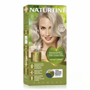 NATURTINT COLORATION PERMANENTE 10A BLOND CENDRE CLAIR 170ML