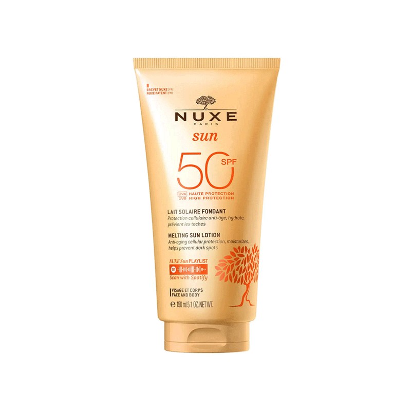 NUXE SUN LAIT SOLAIRE FONDANT HAUTE PROTECTION SPF50+ 150ML