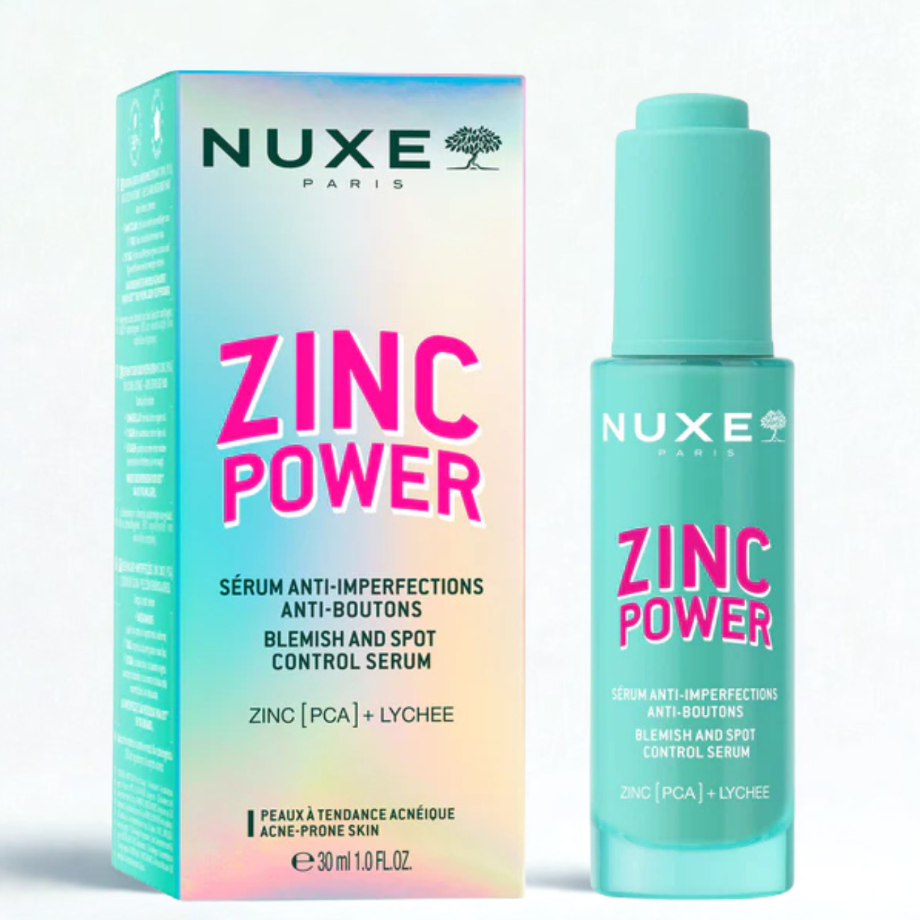 NUXE ZINC POWER SERUM ANTI IMPERFECTIONS ANTI BOUTONS 30ML