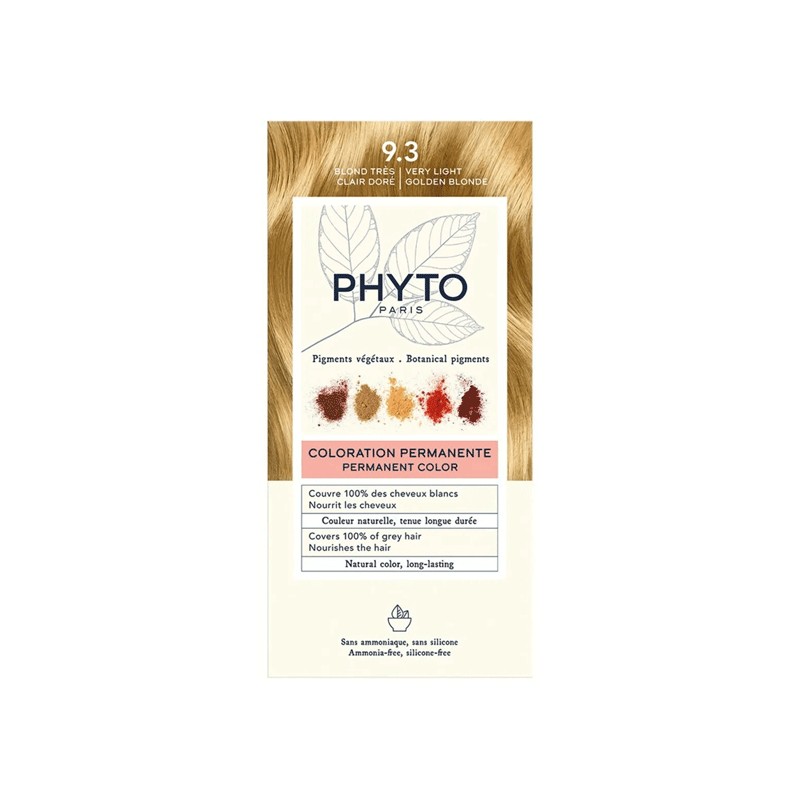 PHYTO PHYTOCOLOR 9.3 BLOND TRES CLAIRE DORE 1 KIT