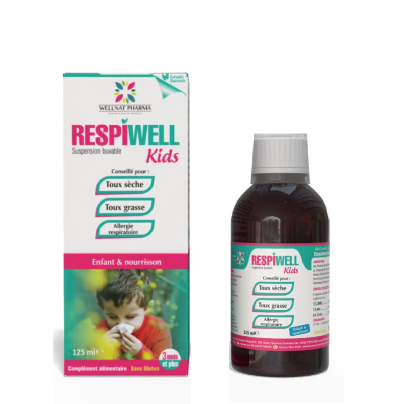 RESPIWELL KIDS SIROP 150ML