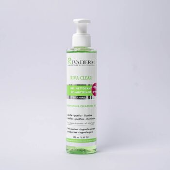 RIVADERM RIVA CLEAR GEL NETTOYANT ECLAIRCISSANT 150ML