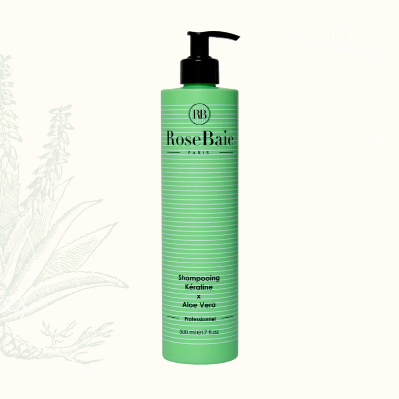 ROSEBAIE SHAMPOING KERATINE X ALOE VERA 500 ML