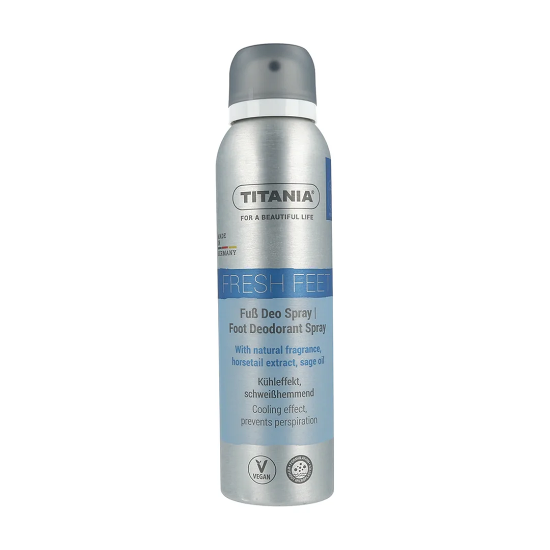 TITANIA SPRAY DEODORANT POUR PIEDS 150ML
