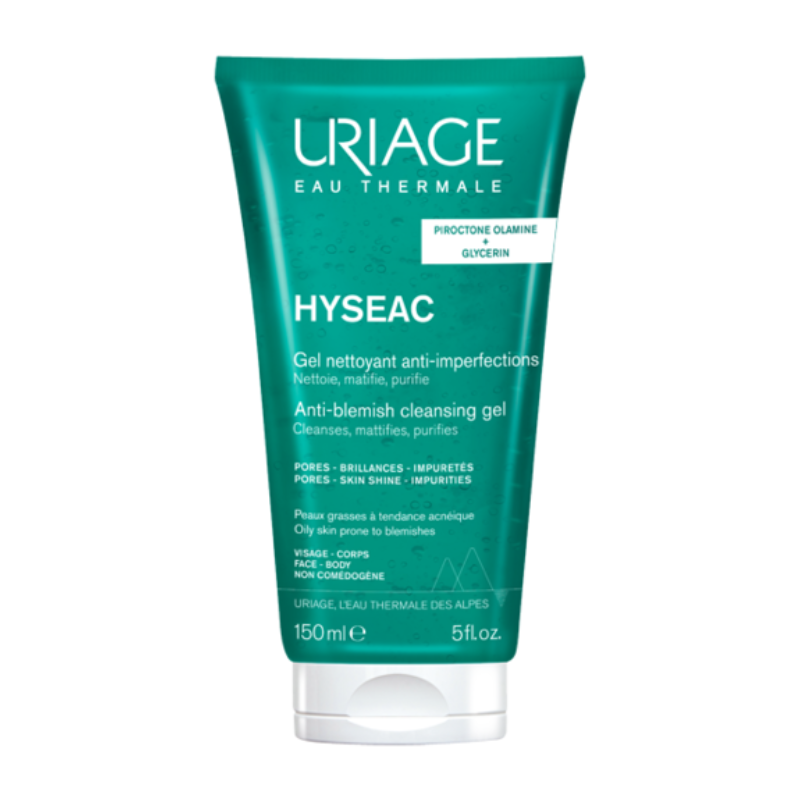 URIAGE HYSEAC GEL NETTOYANT 150ML