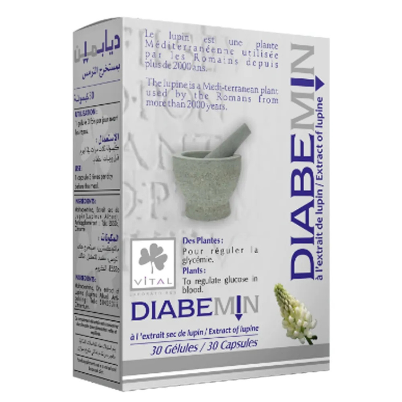 VITAL DIABEMIN 30 GELULES