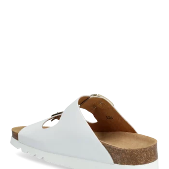 scholl ilary 2 straps blanc.