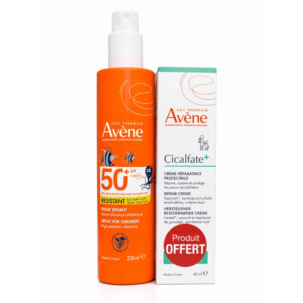 avene-solaire-enfant-spray-haute-protection-spf-50-200mlcicalfate-creme-reparatrice-protectrice-40ml-offert
