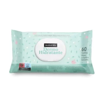SUAVINEX LINGETTES DERMO HYDRATANTES BEBE 60UNITES